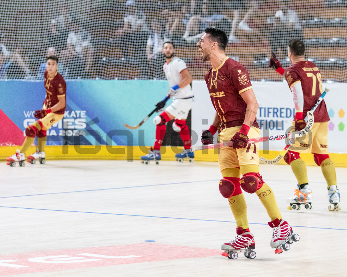 Gonzalo Pinto abrió el marcador cuando faltaban cinco minutos para el final.