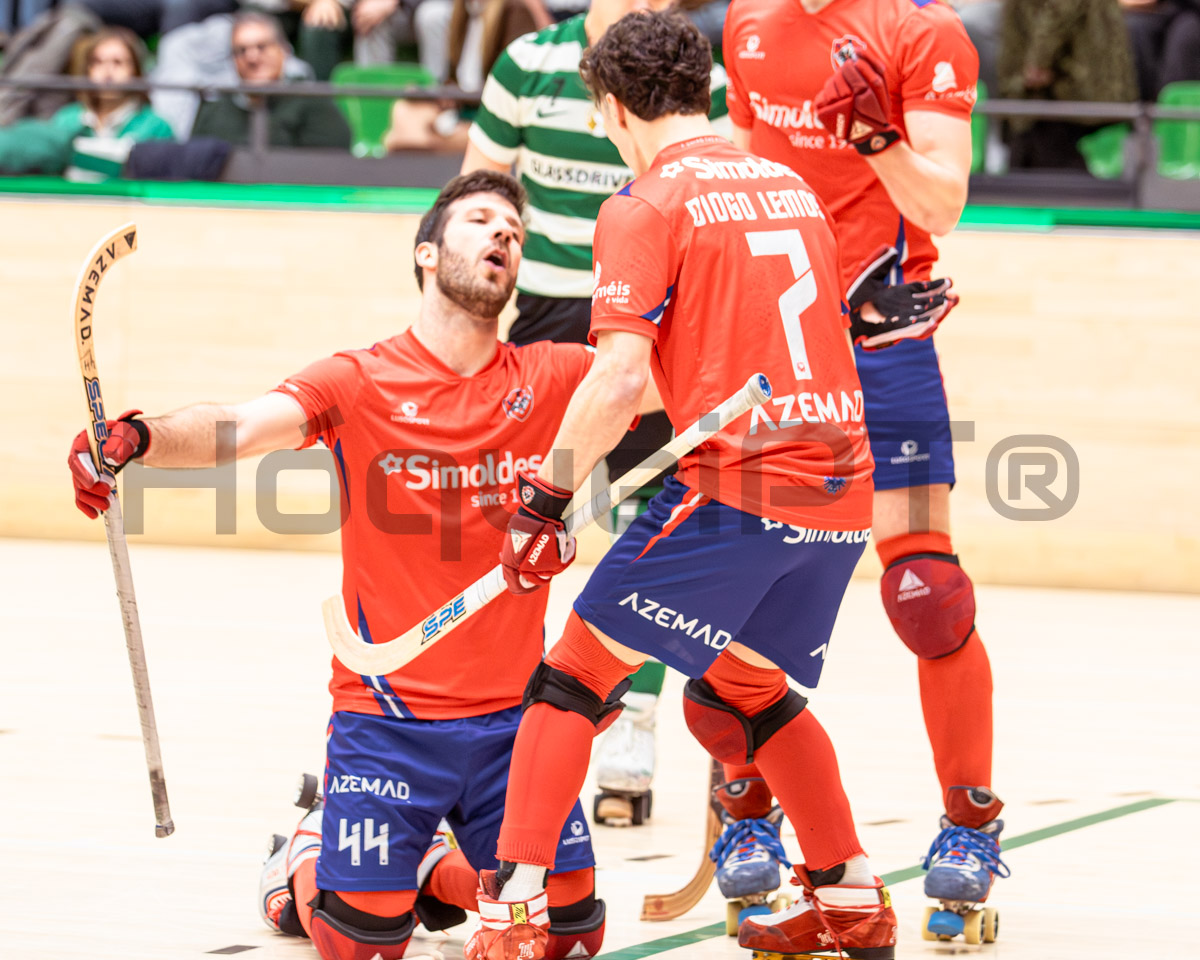 Diogo Lemos igualou uma primeira parte 