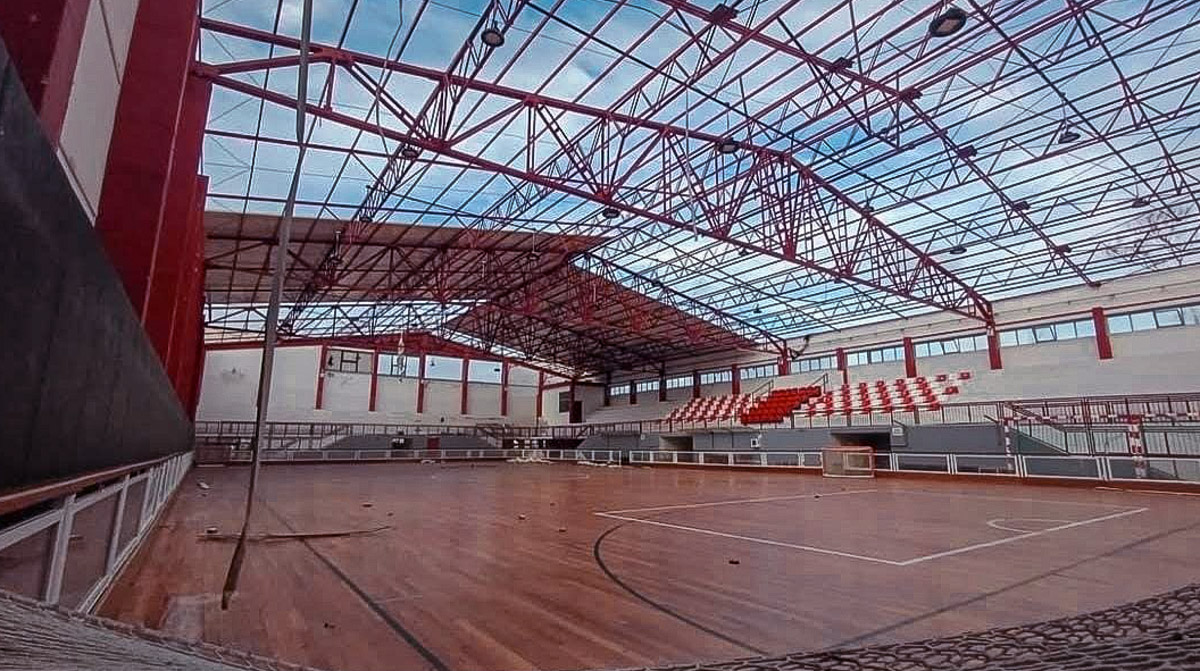 O Pavilhão Polidesportivo de Marrazes
