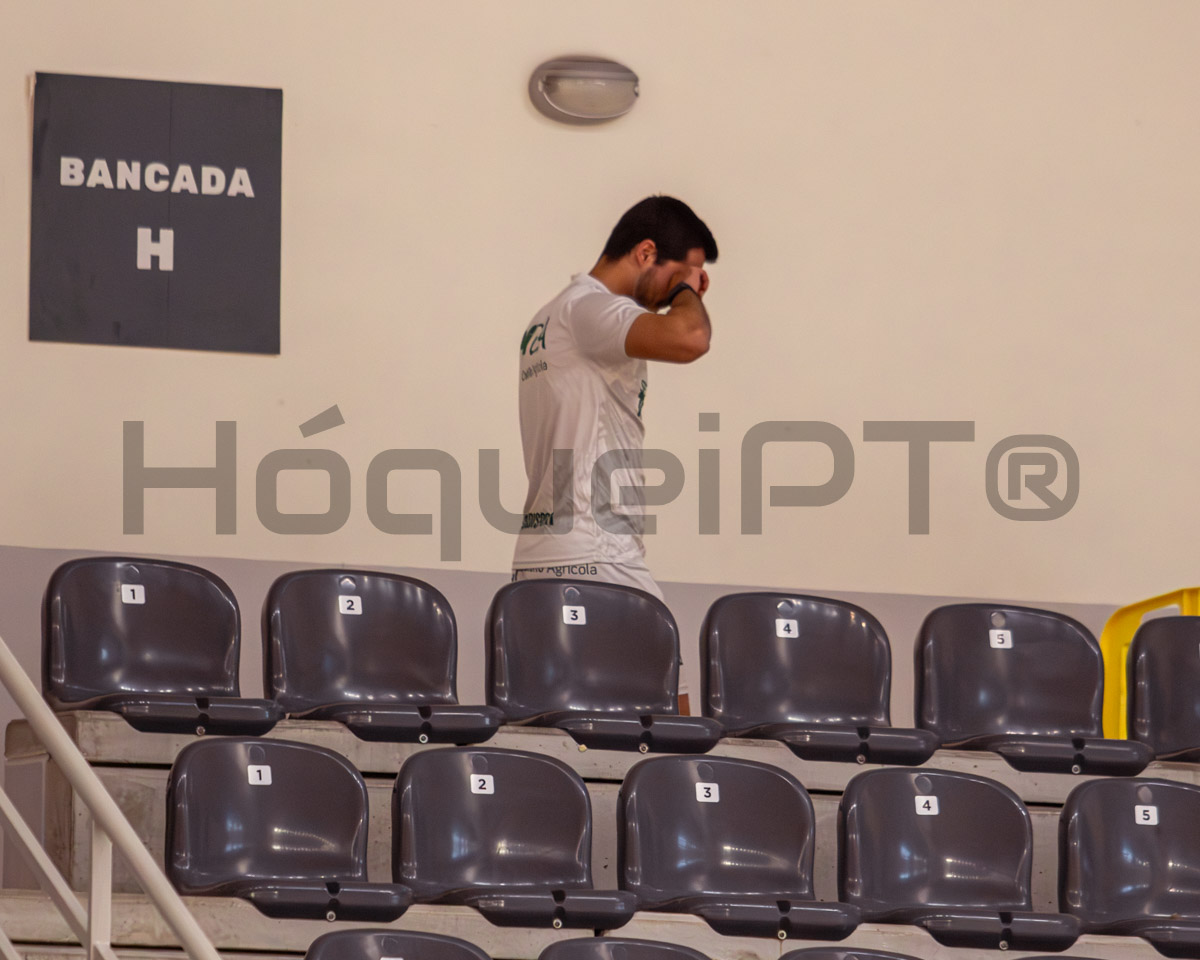 Pedro Martins deixou a bancada em lágrimas para se juntar aos seus colegas em pista, na celebração da manutenção.