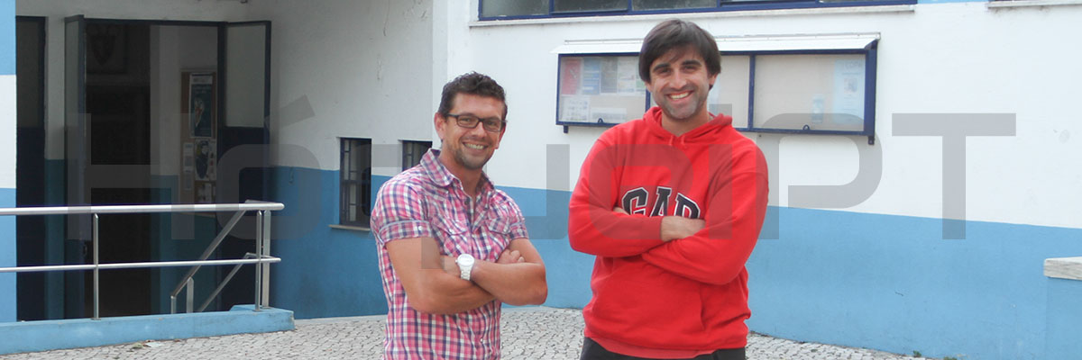 Carlos Silva e Rui Ribeiro a caminho da Suíça