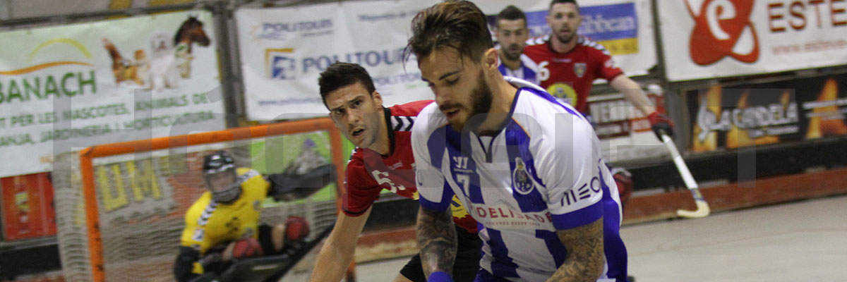 Jogo entre Porto e Vendrell suspenso