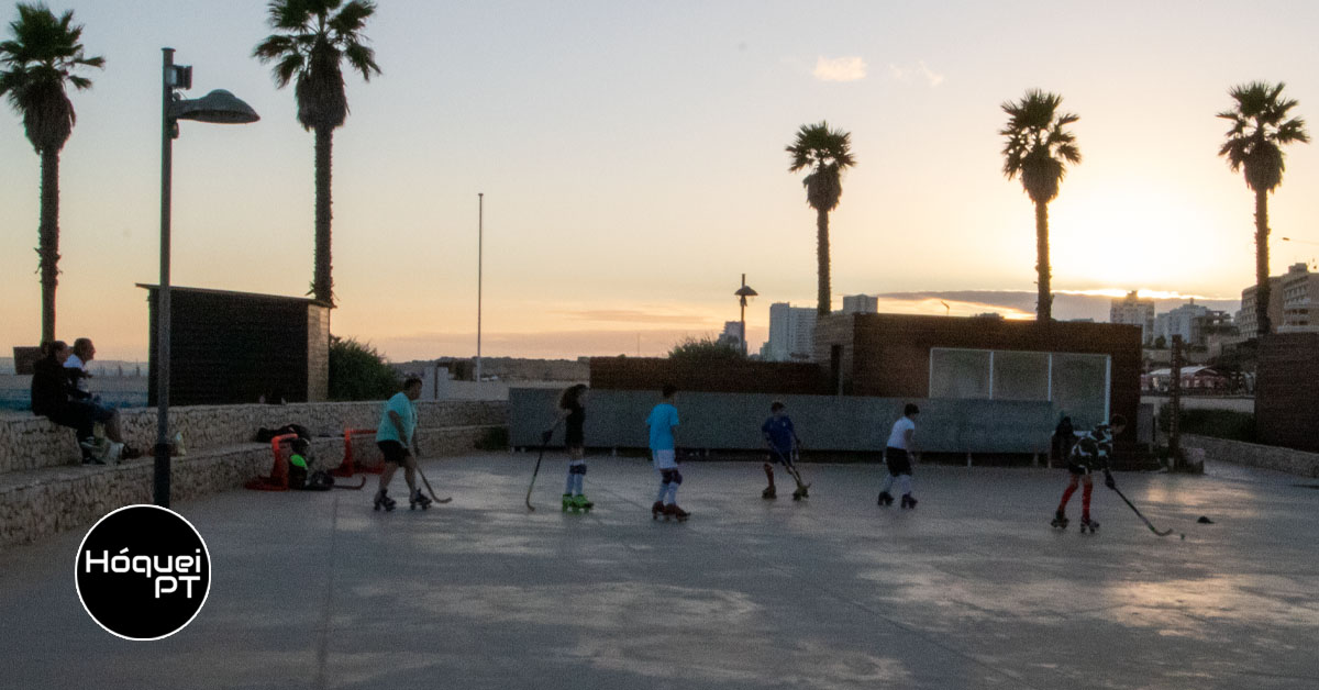 'Sunset' sobre patins