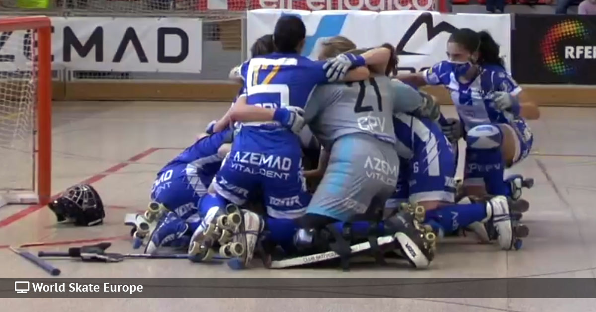 A mesma final, também no feminino