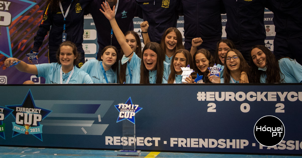 Inscrições abertas para a Eurockey Cup no feminino