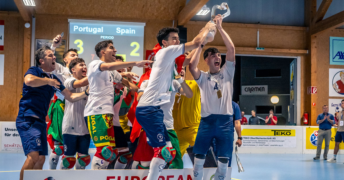 Fiesta de Portugal en el Campeonato de Europa Sub-19