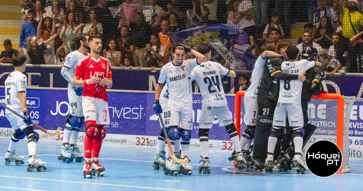 Óquei de Barcelos na final