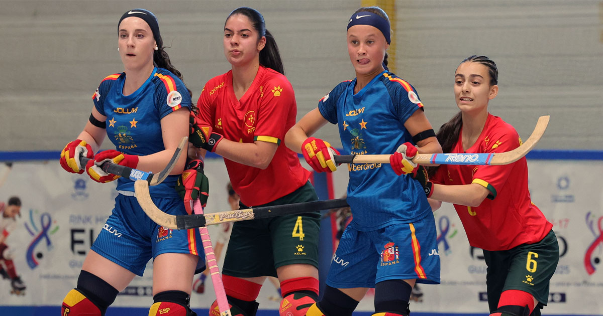 Espanha e Itália com um patim na final feminina