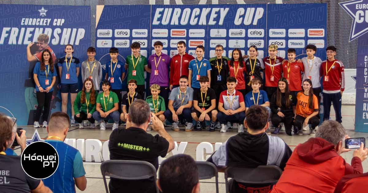 Arrancou a Eurockey Cup de Sub-15