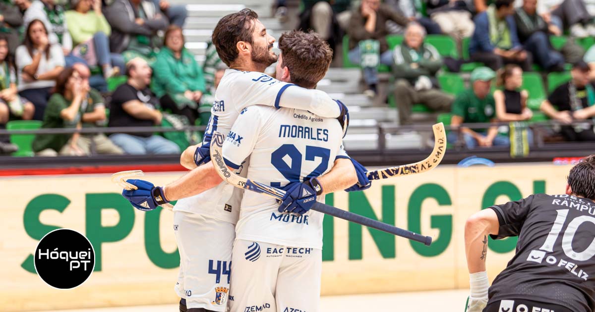 Óquei de Barcelos retém lição e vence no João Rocha para o campeonato