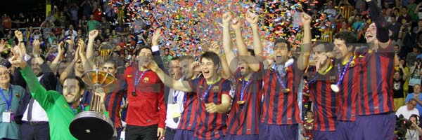 Barcelona vence Liga Europeia