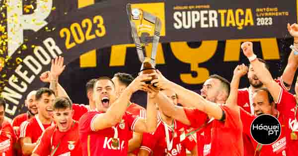 Três em linha: Benfica vence (também) a Supertaça
