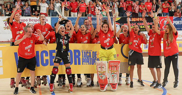 Benfica conquista a 10ª Taça e vão 32 troféus nacionais consecutivos