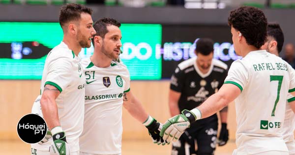 Sporting vence Sanjoanense na 'negra' e defronta Porto nas 'meias'