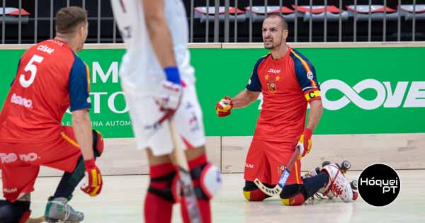 Espanha vence no início da defesa do título
