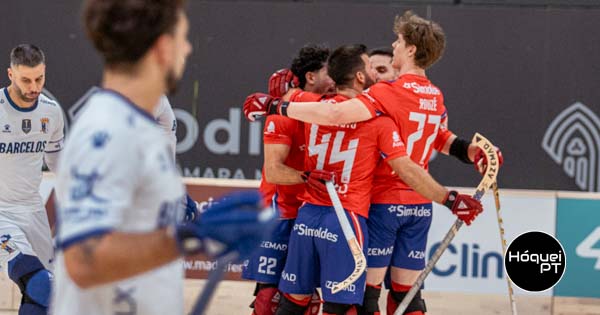 Oliveirense vence Óquei de Barcelos 'à francesa'