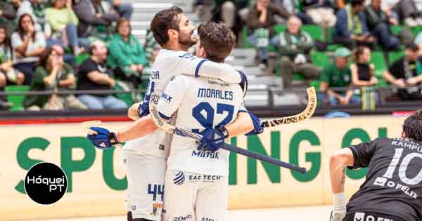 Óquei de Barcelos retém lição e vence no João Rocha para o campeonato