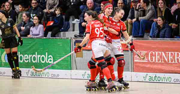 Benfica com um patim na Final Four, onde já estão Gijón e Vila-sana