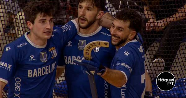 Óquei de Barcelos vence em Braga e garante lugar nos quatro primeiros