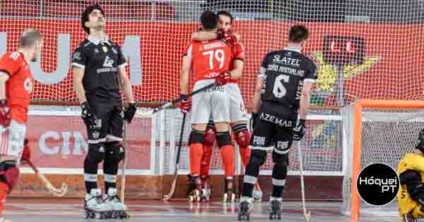 Benfica e Óquei de Barcelos adiantam-se na corrida à meia-final